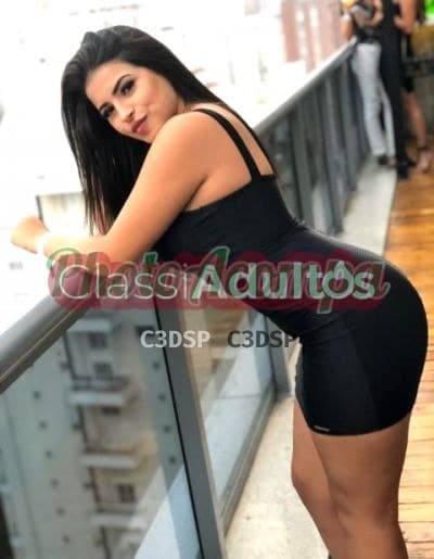 Acompanhante morena em Santos, foto de perfil