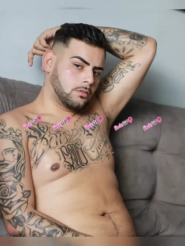 Hugo Tatuado — acompanhante masculino em Bela Vista