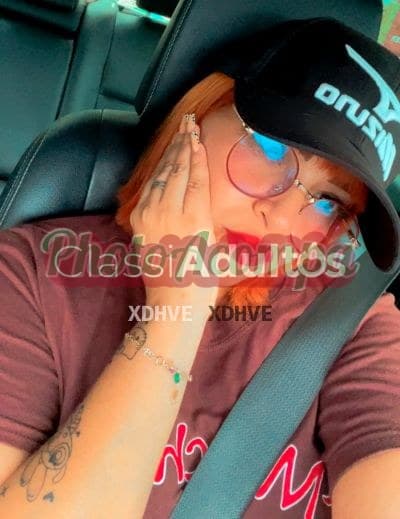 Ruiva do poder — acompanhante em Manaus